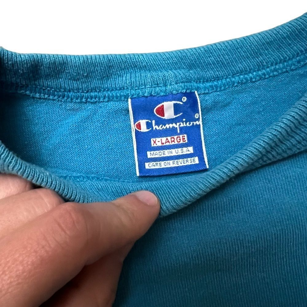 Vintage Champion Script Tee - Picture 4 of 5